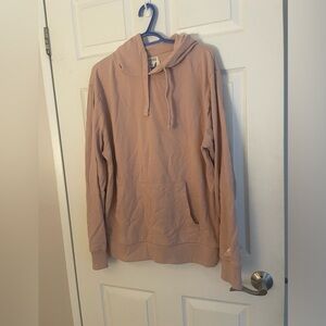 Kangol K9695 XL women’s pink hoodie, long body, super comfy